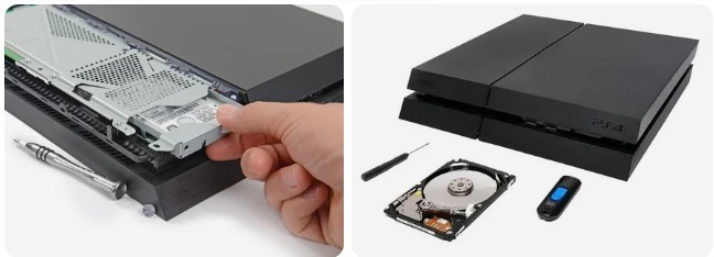 Как Заменить жесткий диск на PS4
