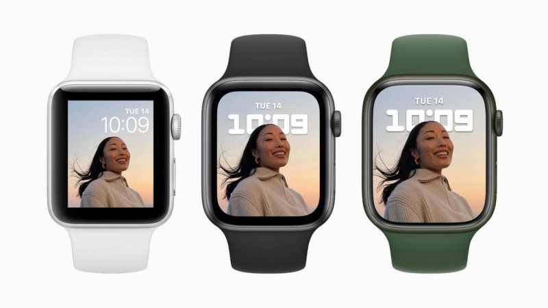 Apple Watch Series 3, Series 6 und Series 7