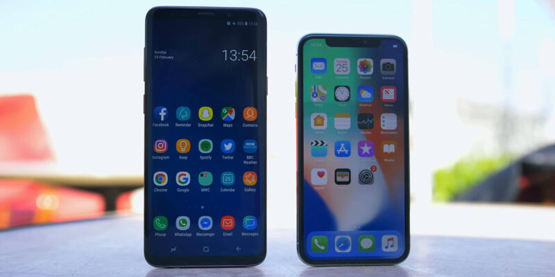Samsung Galaxy S9 против iPhone X: сравнение смартфонов