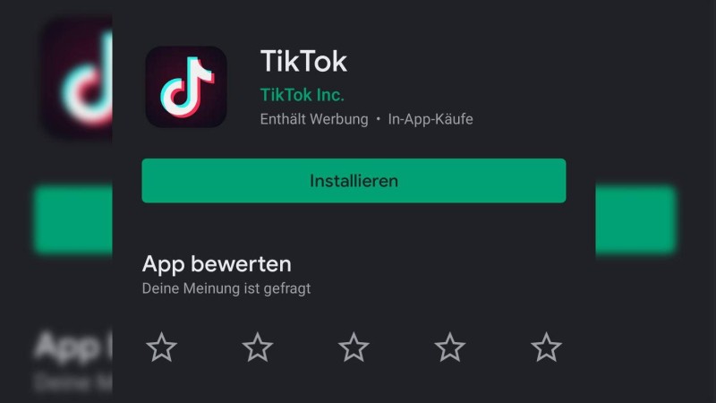 TikTok ist sowohl für Android als auch für iOS erhältlich.