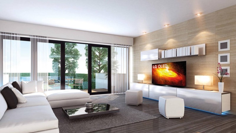 Schick, brillantes Bild, vollgepackt mit raffinierten Features: der OLED-TV von LG.