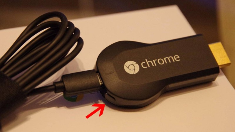 Google Chromecast zuruecksetzen 2