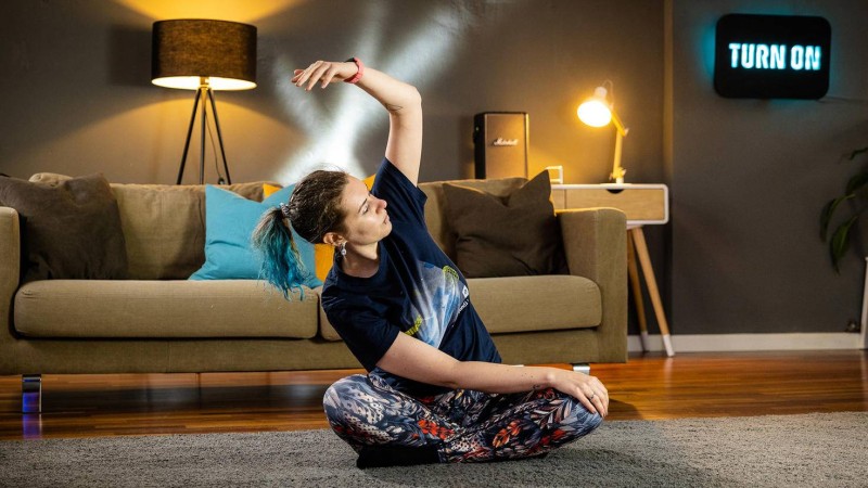 Yoga mit Fitbit Inspire 2