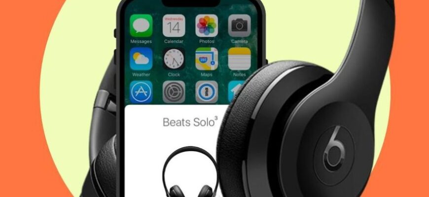 Как подключить наушники Beats к iPhone