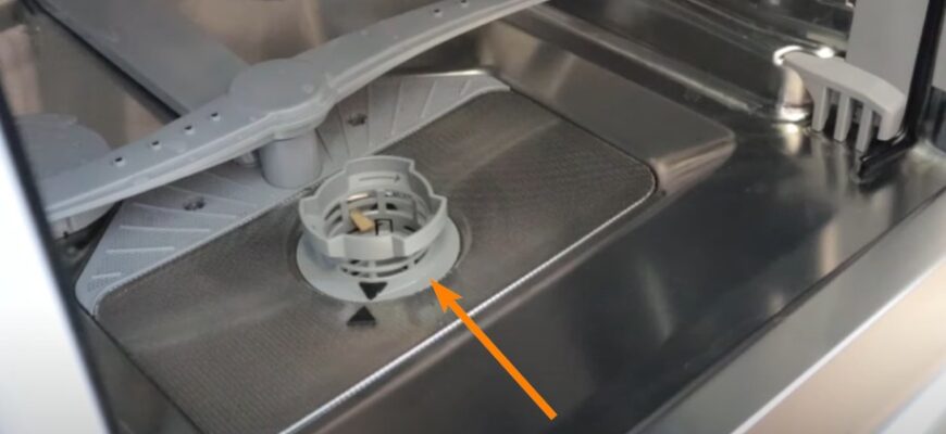 Как почистить фильтр посудомоечной машины Bosch